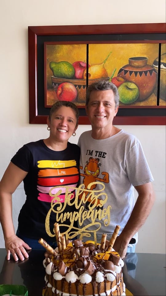 Luisa Fernanda Peñaranda Sánchez y Enrico Peñaranda.